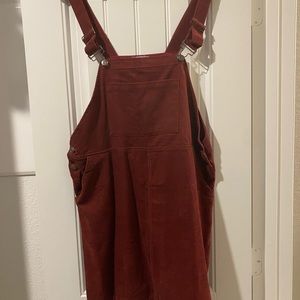 Pinky Lily Maroon Corduroy Jumper